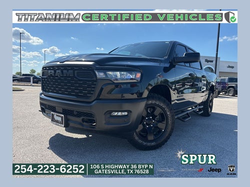 2025 RAM Ram 1500 Warlock Crew Cab 4x4 5'7' Box