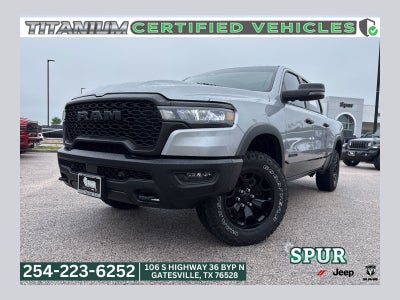 2025 RAM Ram 1500 Rebel Crew Cab 4x4 5'7' Box