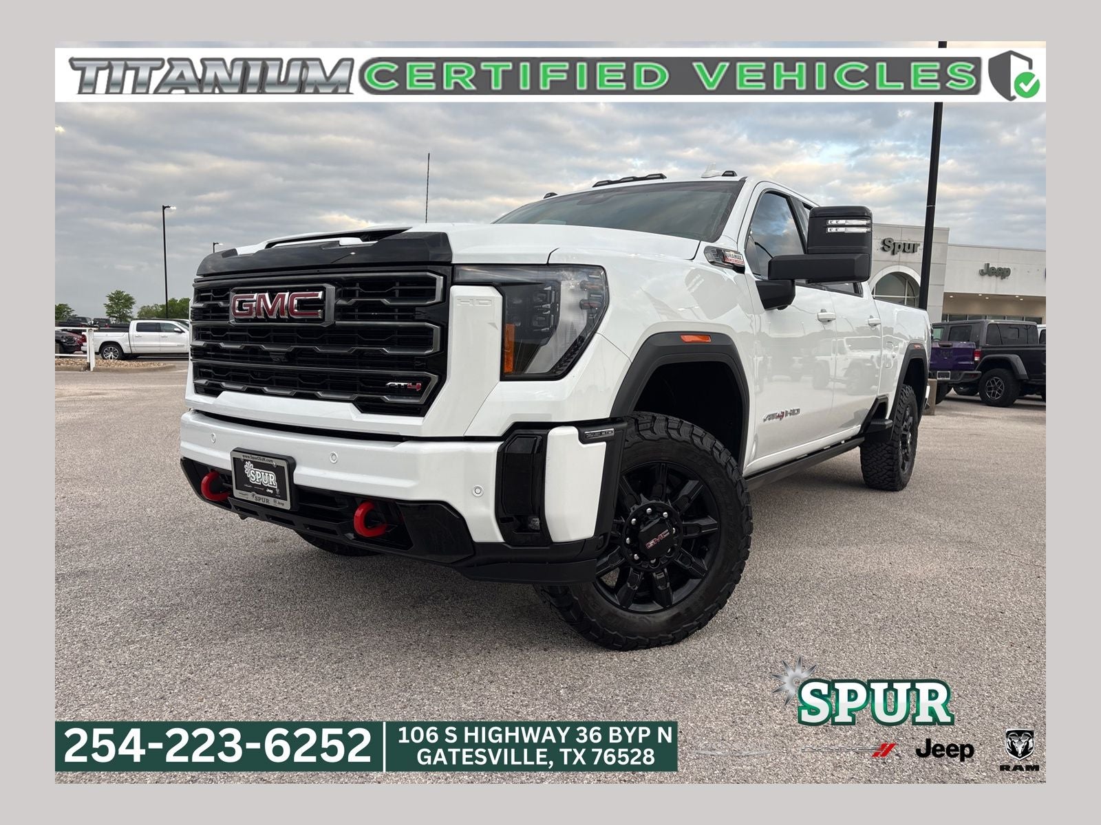 2026 GMC Sierra 2500HD Crew Cab, Standard Bed, AT4, 4WD
