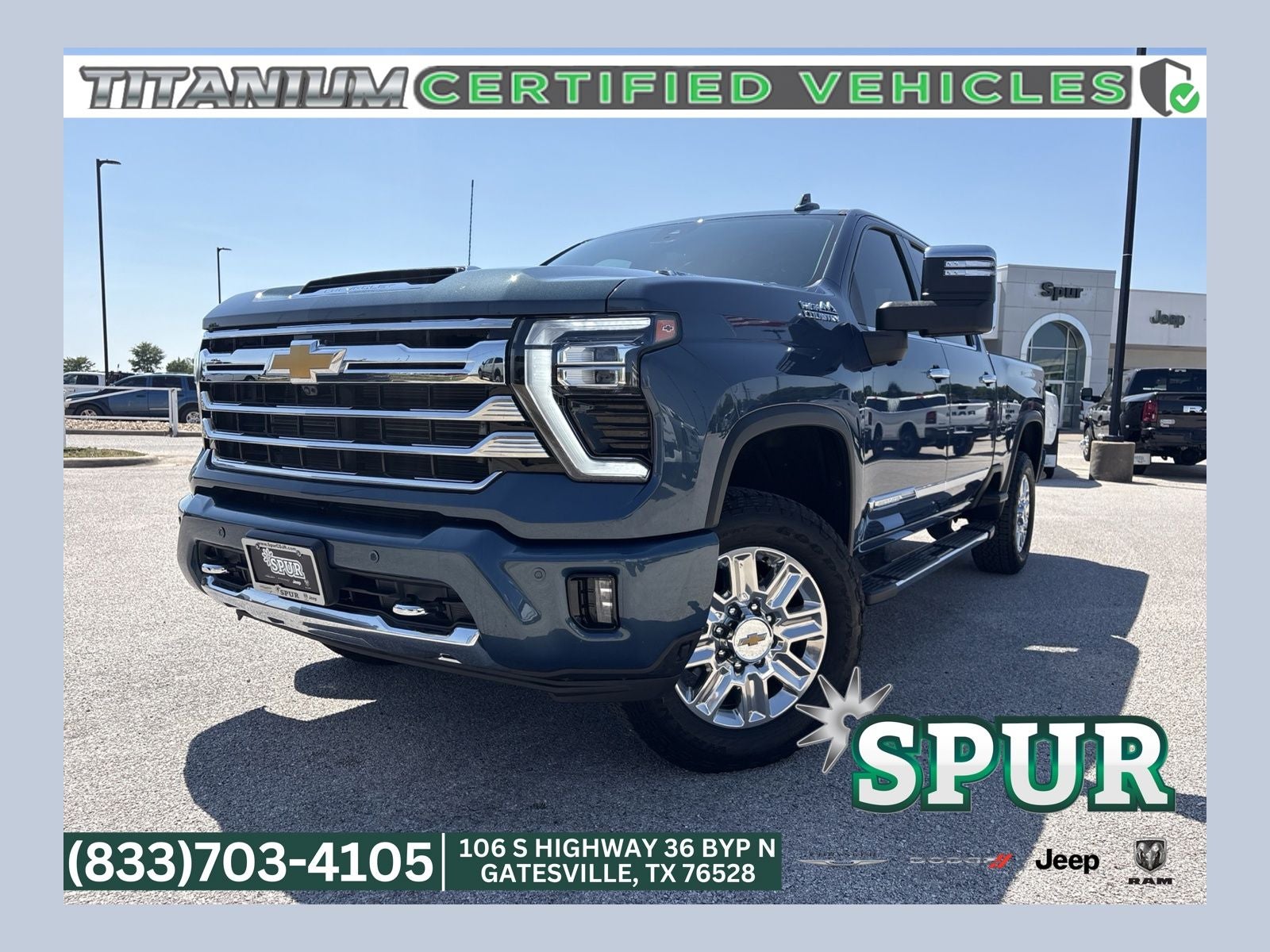 2024 Chevrolet Silverado 2500HD 4WD Crew Cab Standard Bed High Country