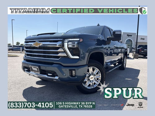 2024 Chevrolet Silverado 2500HD 4WD Crew Cab Standard Bed High Country