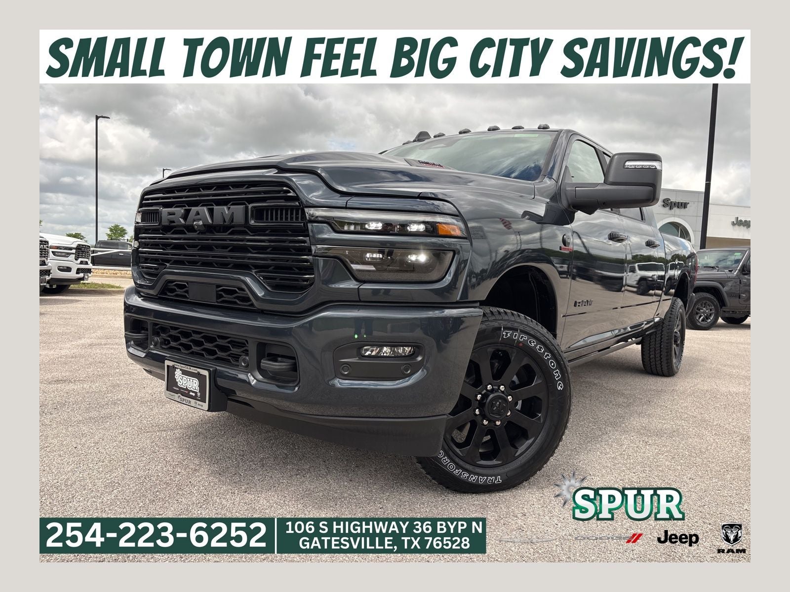 2026 RAM Ram 2500 Laramie Mega Cab 4x4 6'4' Box