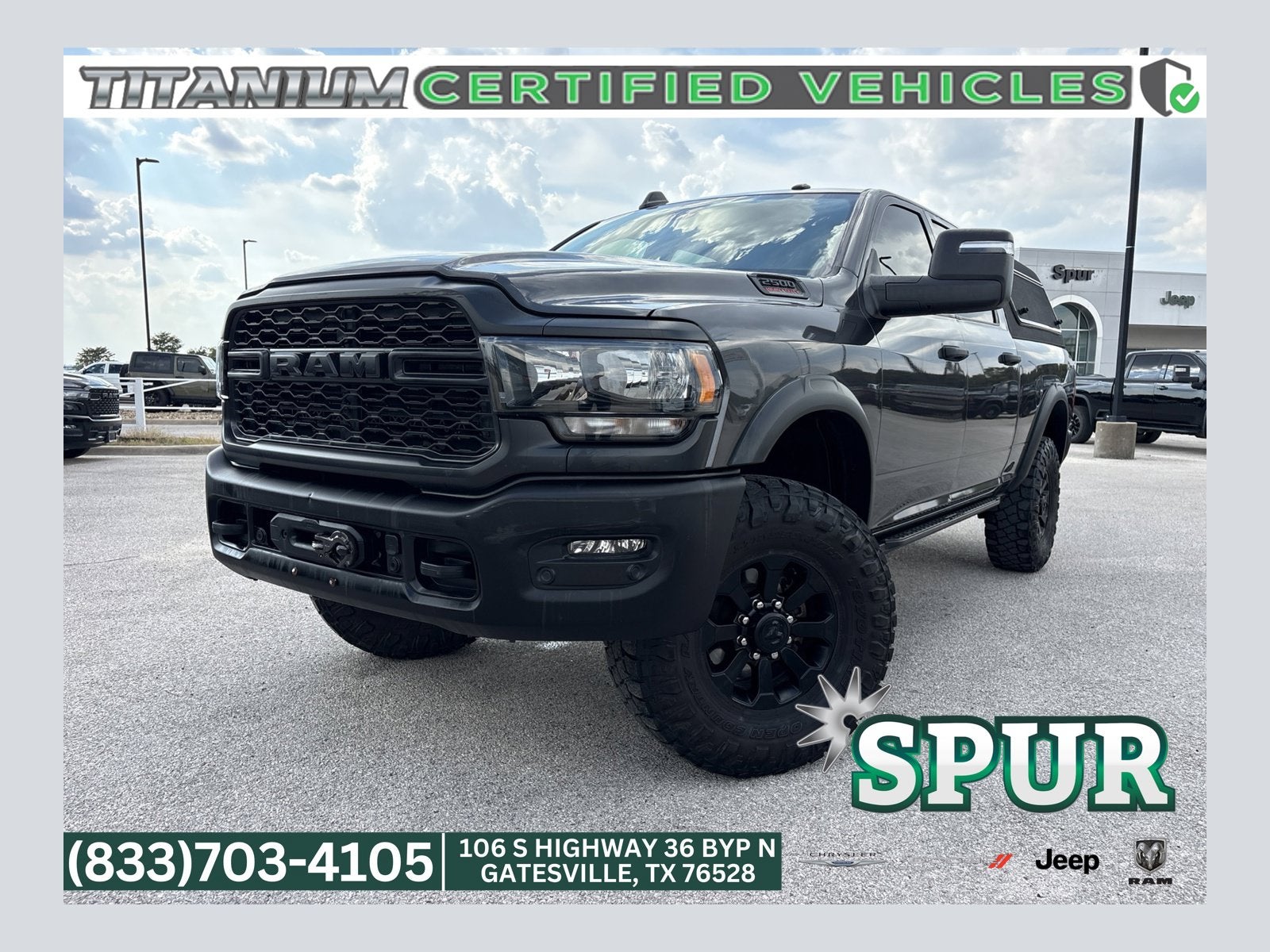 2024 RAM Ram 2500 Tradesman Crew Cab 4x4 6'4' Box