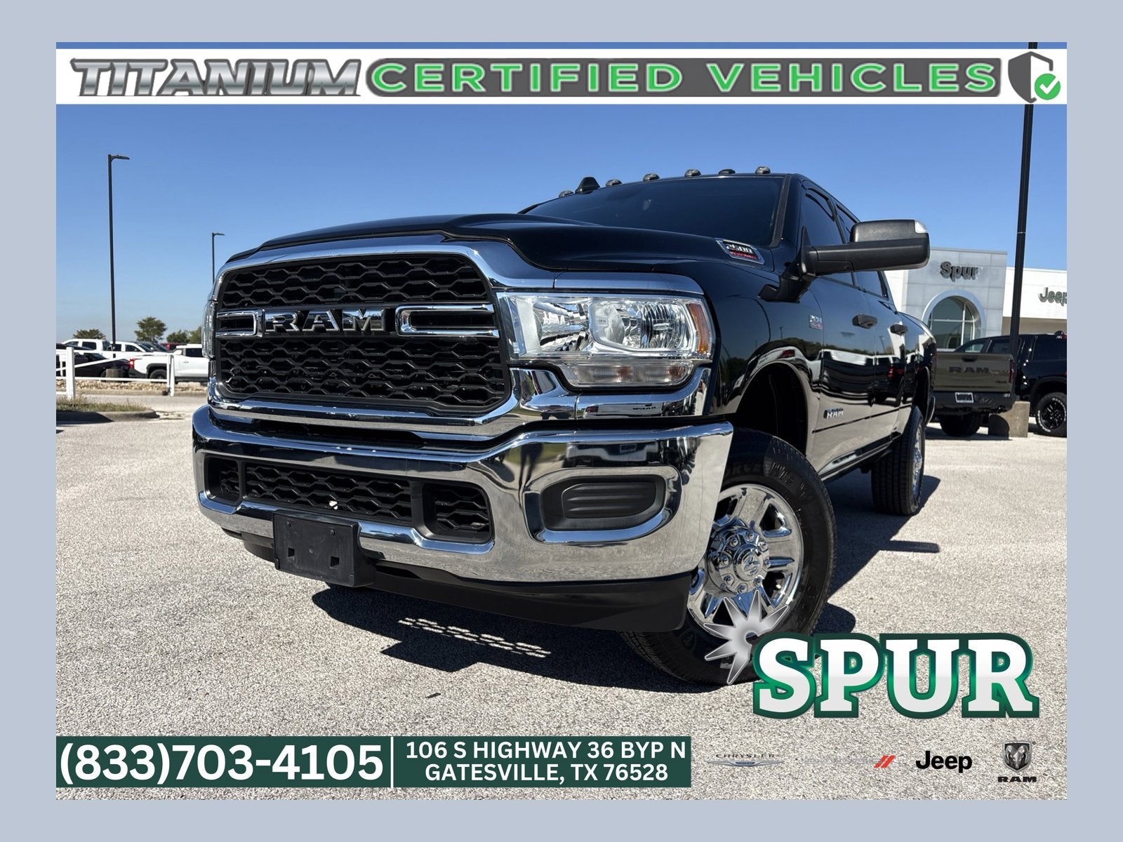 2022 RAM Ram 2500 Tradesman Crew Cab 4x4 6'4' Box