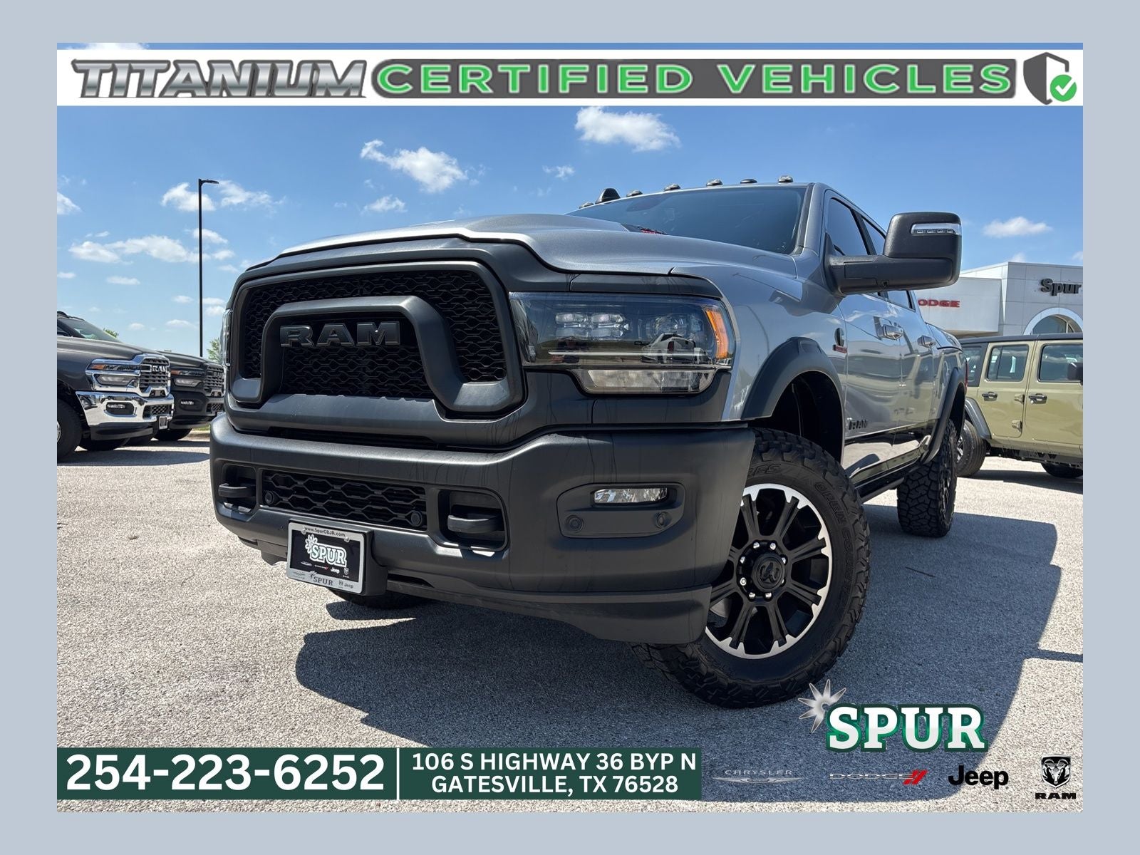 2024 RAM Ram 2500 Power Wagon Rebel Crew Cab 4x4 6'4' Box
