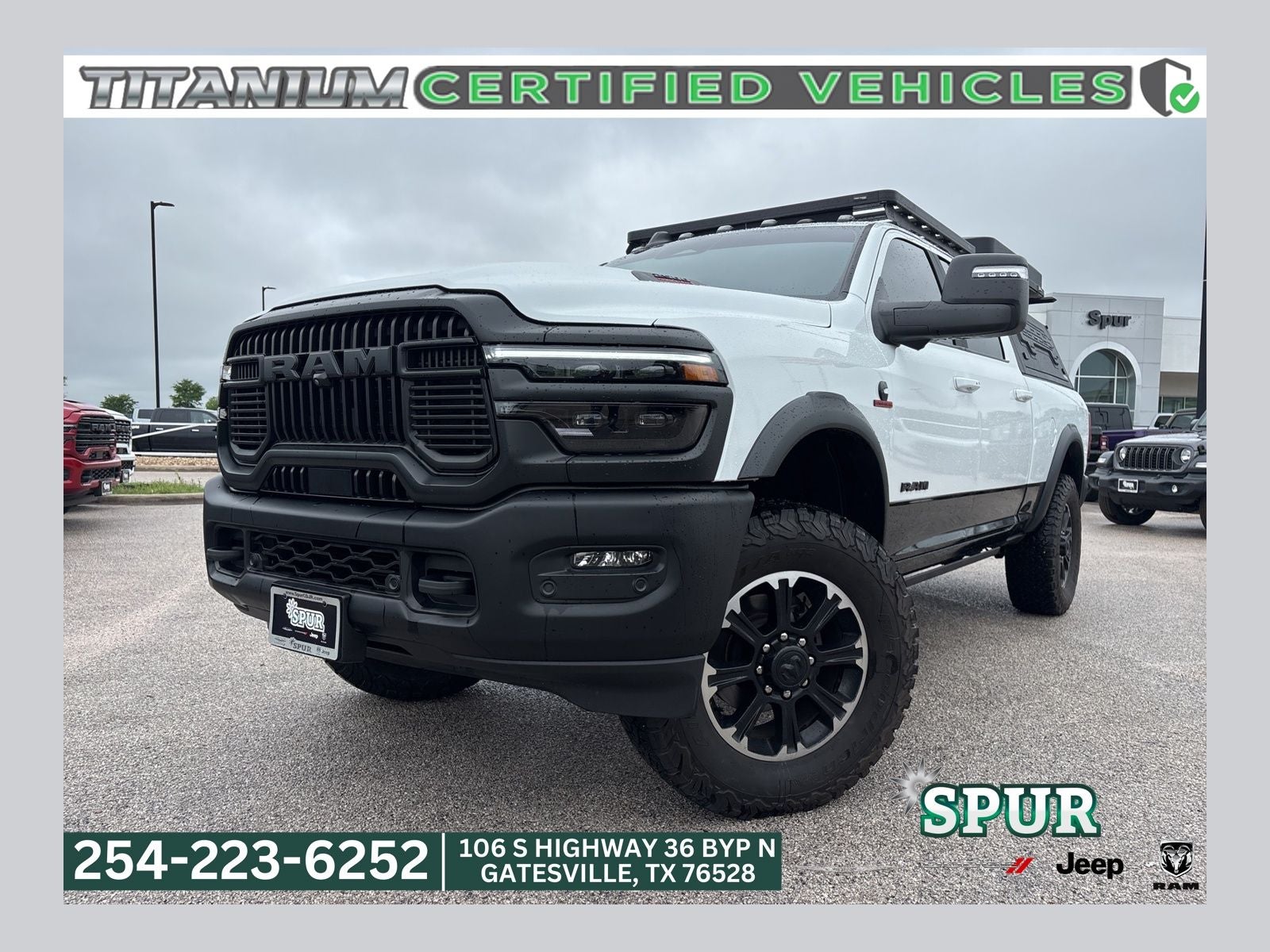 2025 RAM Ram 2500 Power Wagon Rebel Crew Cab 4x4 6'4' Box