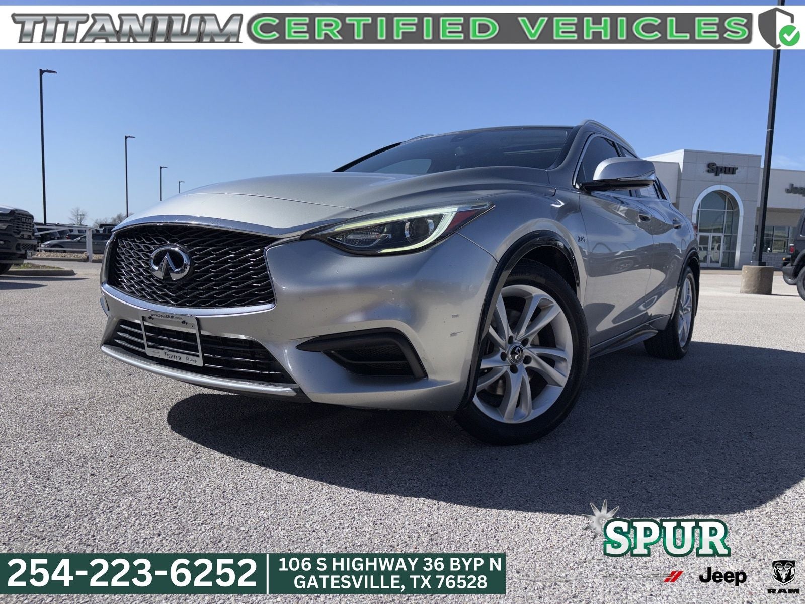 2019 INFINITI QX30 LUXE