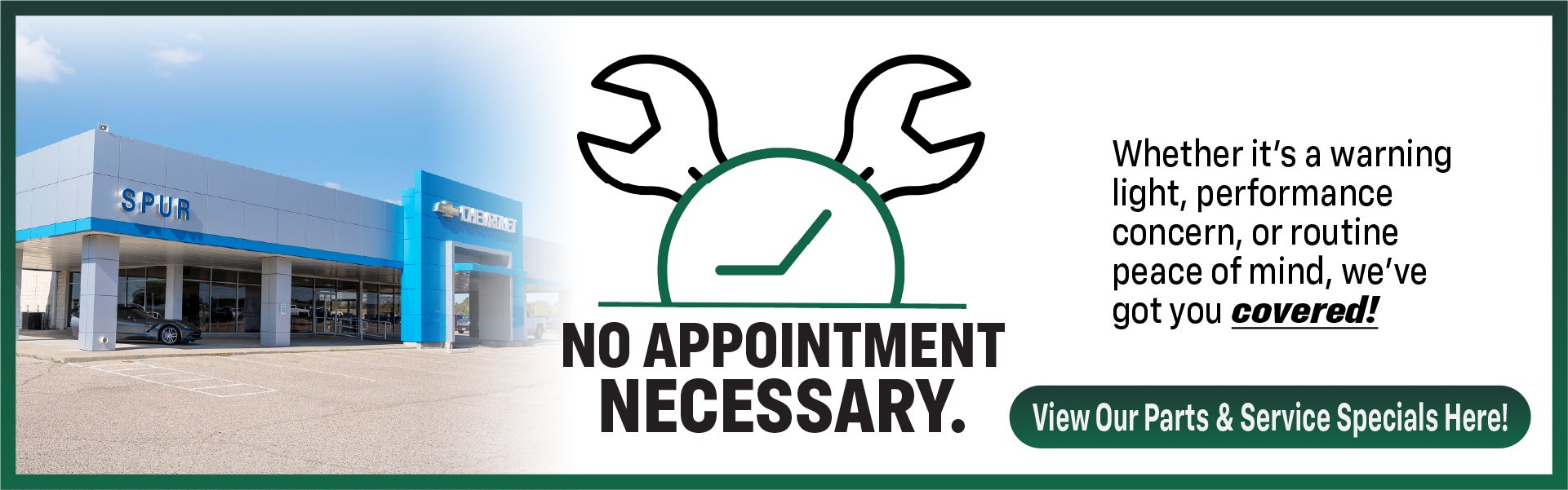 View Our Service & Parts Specials